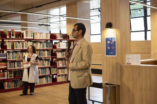 Inauguração Biblioteca Ramos de Azevedo